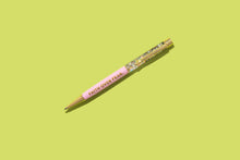 Pen - "Faith Over Fear" - Pink w/ Pearl Confetti