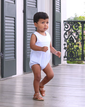 Madden Bubble Light Blue Gingham