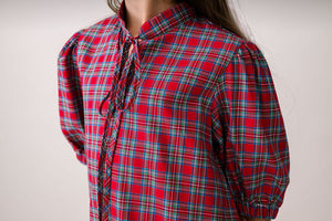 Sophia Dress - Hawthorn Plaid