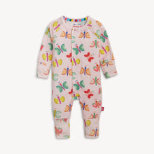 Magnetic Convertible Footie Romper - Fruit Flies