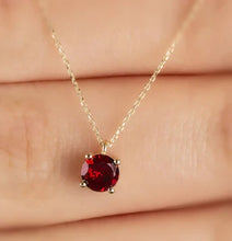 Girl MM Birthstone Necklace