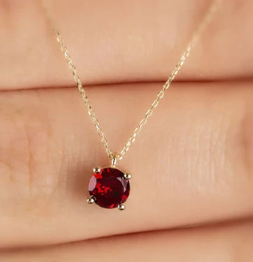 Girl MM Birthstone Necklace