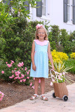 Penelope Dress Mint Stripe/Light Pink
