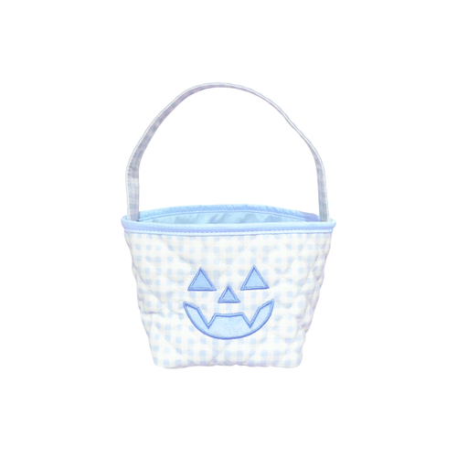 Petite Pumpkin Tote, Blue