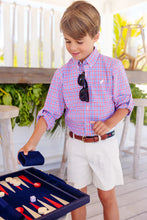 Deans List Dress Shirt, Lawn Party Plaid