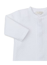 White/Blue Premier Giraffe Jacquard Footie