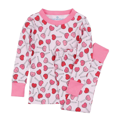 Sweetheart Pops Long Sleeve Pajama Set