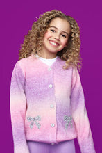 OMBRE CARDIGAN PINK