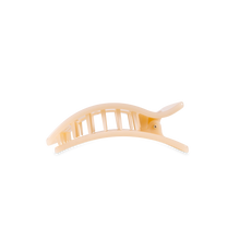 Flat Rectangle Hair Clip | Small | Almond Beige