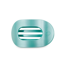 Round Flat Hair Clip | Medium | Totally Turquoise