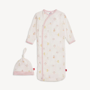 Magnetic Gown & Hat Set Baby Beats Pink