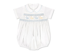 Noah Ribbon Bubble Blessings White, Beaumont Blue