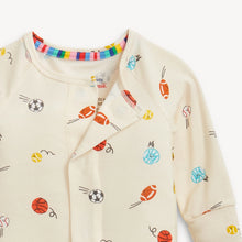 Magnetic Convertible Footie Romper - Little Baller