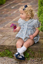 Smocked Bridget Bubble Wisteria Floral