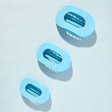 Flat Round Hair Clip | Medium | Summer Sky