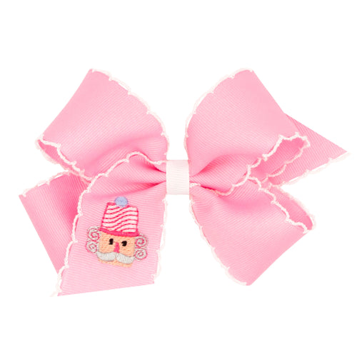 Medium Moonstitch Nutcracker Bow