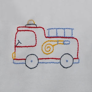 Beau Boy Pant Set - Rescue Truck