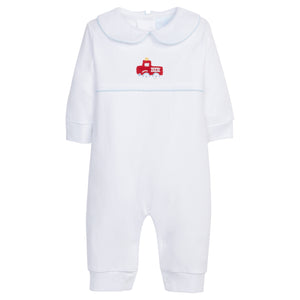 Firetruck Crochet Playsuit