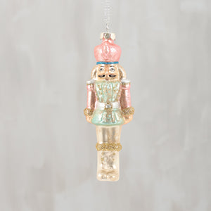 Nutcracker Glass Ornament
