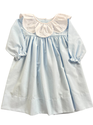 LS Blue Dress, Bows