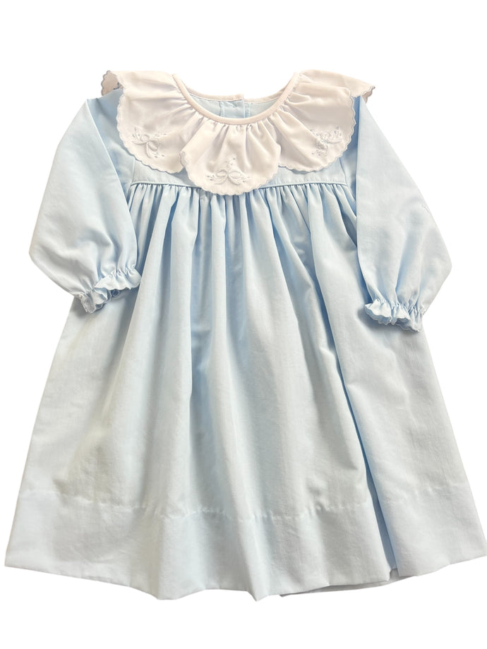 LS Blue Dress, Bows