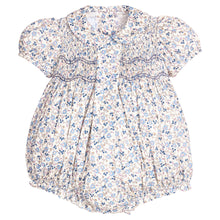 Smocked Bridget Bubble Wisteria Floral