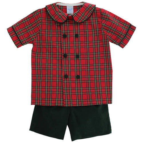 Short Set, Tartan Plaid