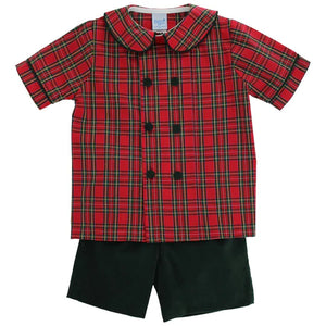 Short Set, Tartan Plaid