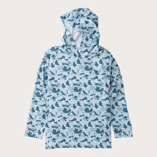 Boys Pro Performance Hoodie Cool Blues Break Point Camo