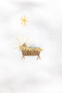 Nativity Collared Pima Footie