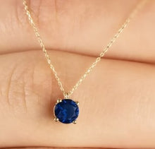 Girl MM Birthstone Necklace