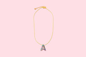 Letter Necklaces - Colorful Confetti