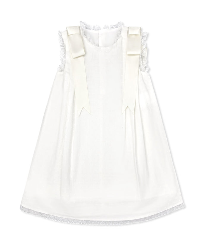 Patricia Dress Spring White Swiss Dot