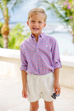 Deans List Dress Shirt, Lawn Party Plaid