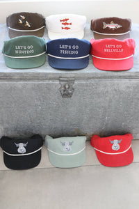"Let's Go Fishing" Cap