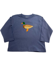L/S T-Shirt, Mallard on Steel