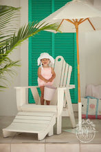 Cissy Sunhat, Worth Ave White Seersucker