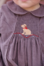 Chest Smocked Romper - Seated Lab