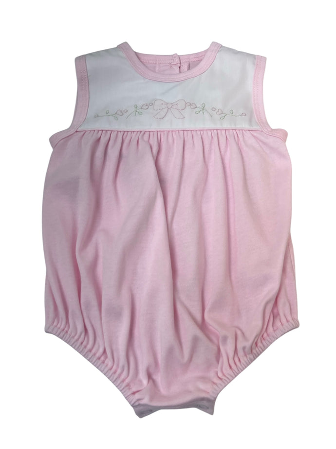 Pink Bow Knit Bubble