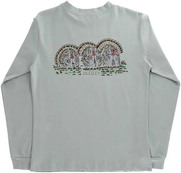 LS Logo Tee, Turkey on Sage