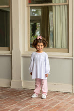 Floral Embroidery Pant Set