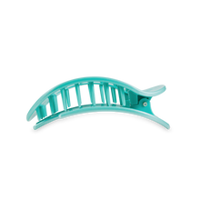 Round Flat Hair Clip | Medium | Totally Turquoise