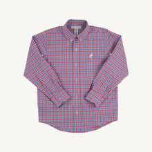 Deans List Dress Shirt, Lawn Party Plaid