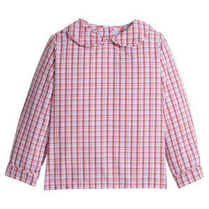 Peter Pan Shirt Hartford Plaid