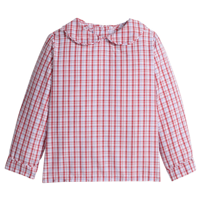 Peter Pan Shirt Hartford Plaid