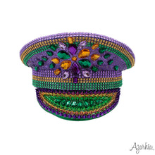 Rhinestone Conductor Hat Mardi Gras