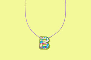 Letter Necklaces - Colorful Confetti