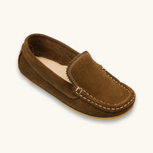 Antton Driver Moc Suede Chestnut