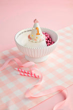 Pink Birthday Hat Light-Up Sitter