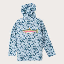 Boys Pro Performance Hoodie Cool Blues Break Point Camo